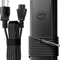 Dell 19.5V 6.67A Charger / Power Adapter with 4.5x3.0 mm Tip