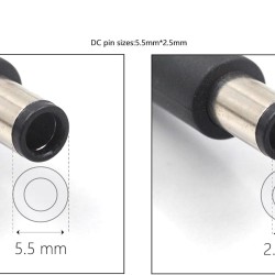 Lenovo 20V 2A Charger / Power Adapter with 5.5x2.5 mm Tip