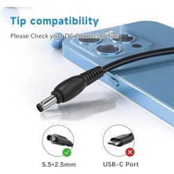 Lenovo 16V 4.5A Charger / Power Adapter with 5.5x2.5 mm Tip