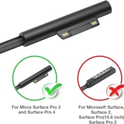 Microsoft Surface 12V 2.58A Charger / Power Adapter with 5 pin Magnetic Tip