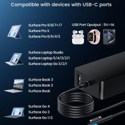 Microsoft Surface 15V 6.33A Charger / Power Adapter with Magnetic Tip